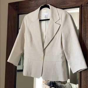 Linen blazer